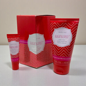 NEW Mary Kay "Sugar & Spice" Body Lotion & Lip Balm Gift Set Limited Edition Box